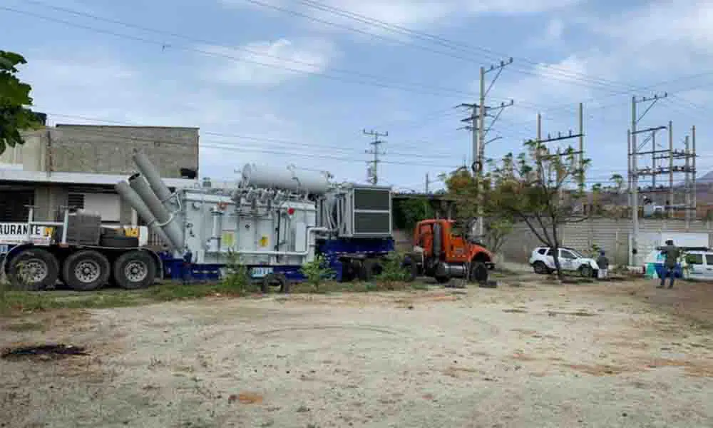 Air-e Transformador movil subestación Bonda