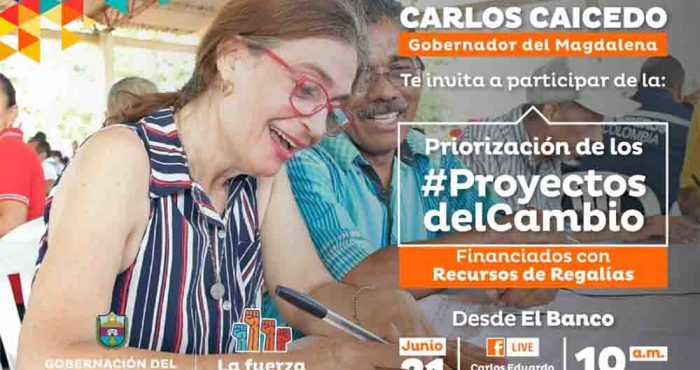 Gobernador Caicedo socializará Proyectos que serán financiados con regalías, este lunes 21 de junio