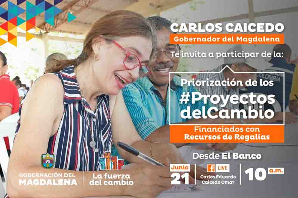 Gobernador Caicedo socializará Proyectos que serán financiados con regalías, este lunes 21 de junio