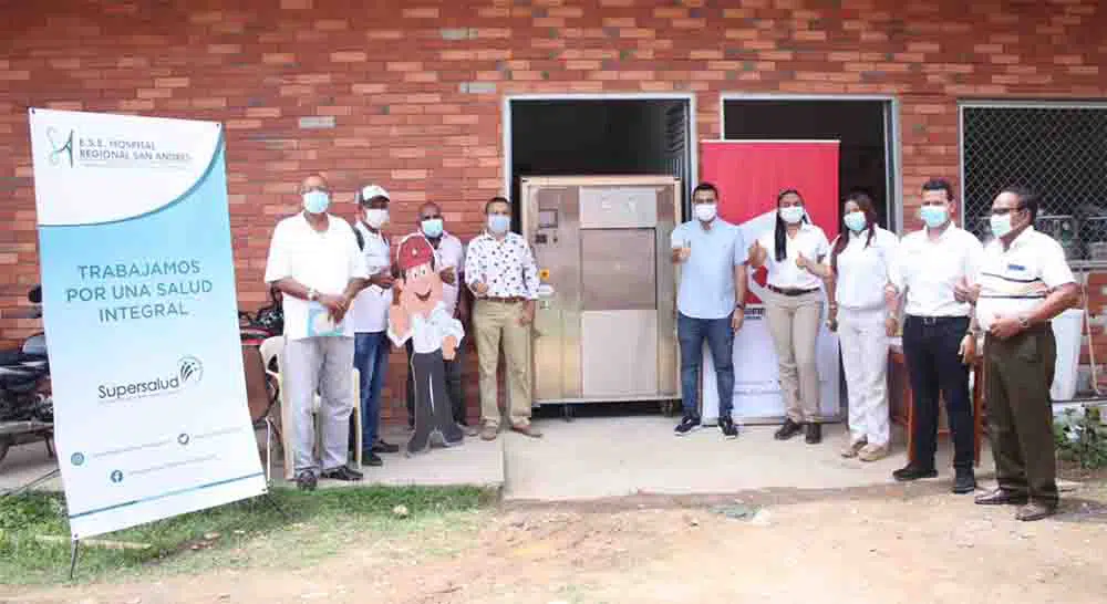 Drummond entregó equipo al Hospital regional San Andrés