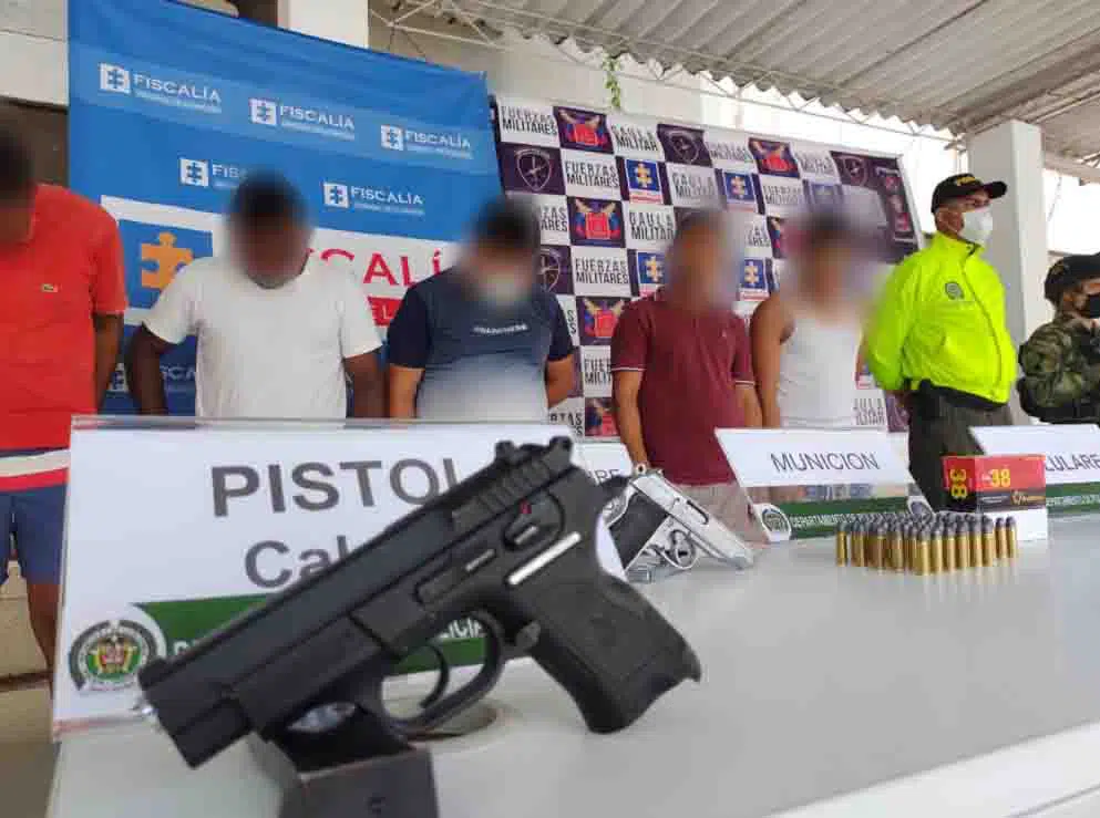 Capturados_integrantes del Clan del Golfo
