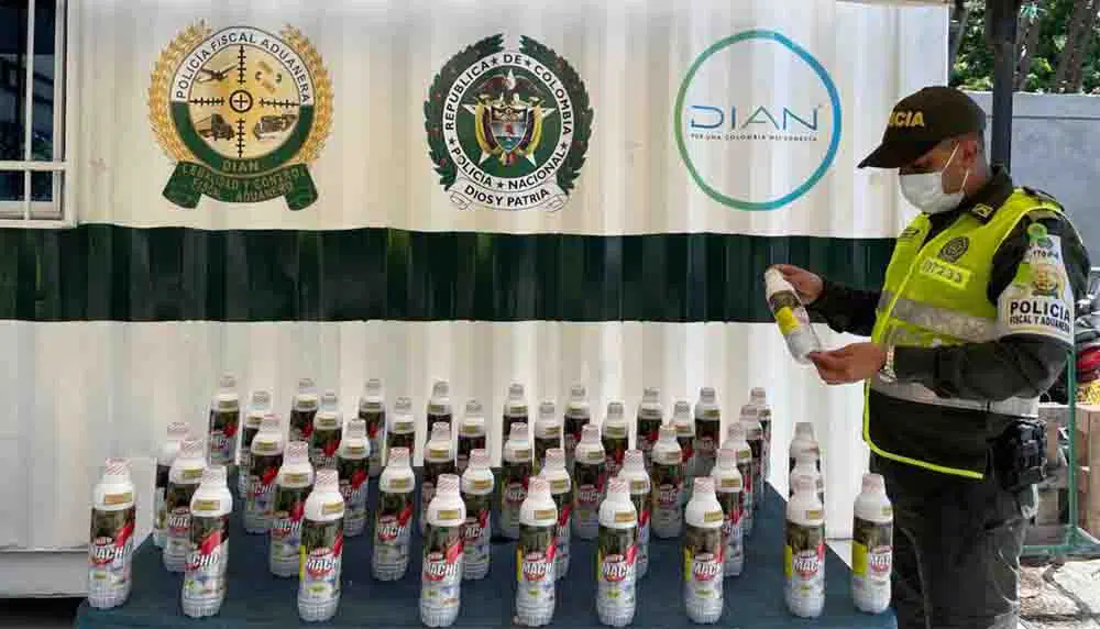 mercancía aprehendida - Santa Marta