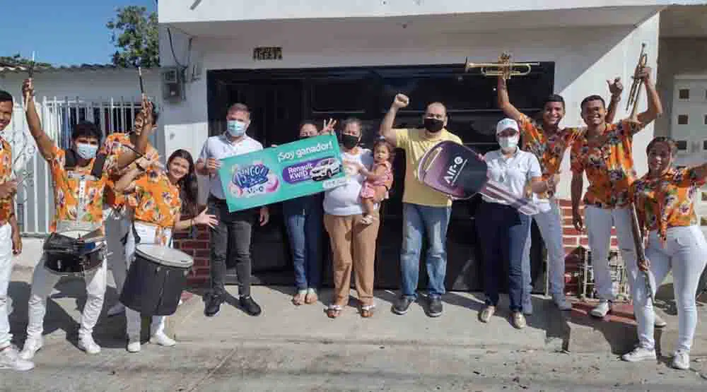 Air-e premió con un carro cero kilómetros