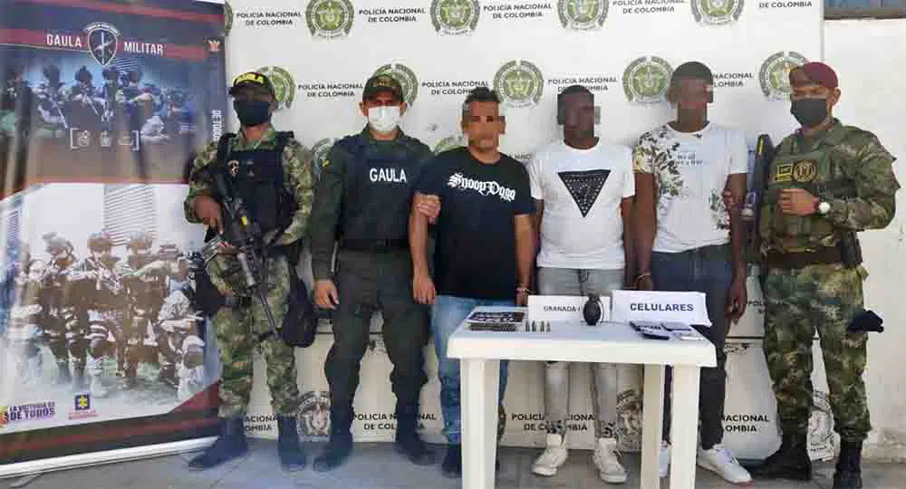 Ejército Nacional captura tres presuntos integrantes del Clan del Golfo