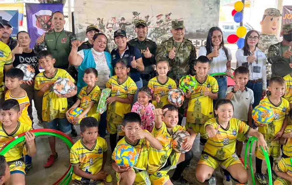 Jornada de Apoyo al Desarrollo en el corregimiento Los Canelos