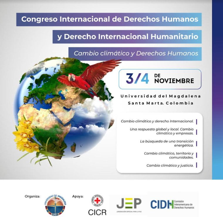 UNIMAGDALENA será epicentro del congreso de Derechos Humanos