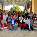 Drummond y sus colaboradores llevaron alegría a las comunidades