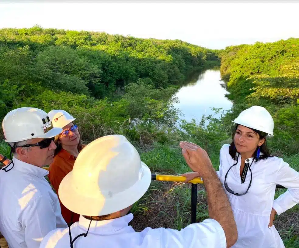 Ministra de Minas Irene Vélez recorrió operaciones de Drummond