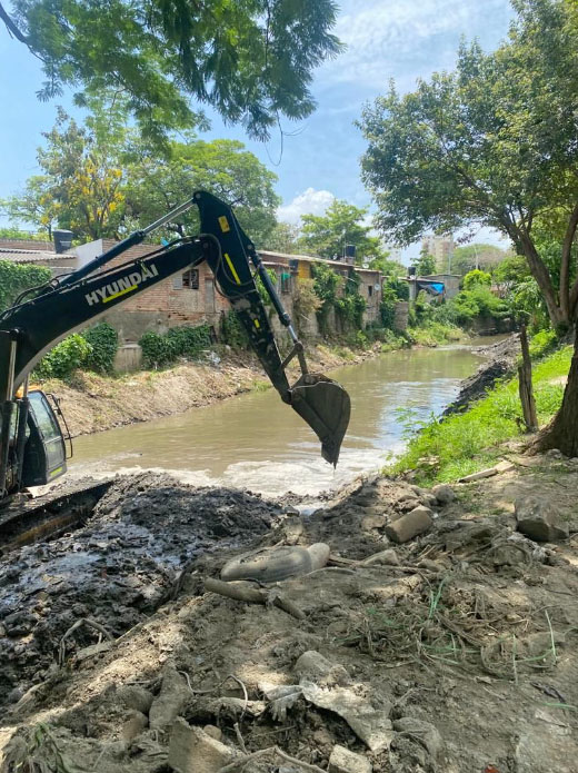 Corpamag inicia obras de intervención en el Rio Manzanares y la quebrada Japón