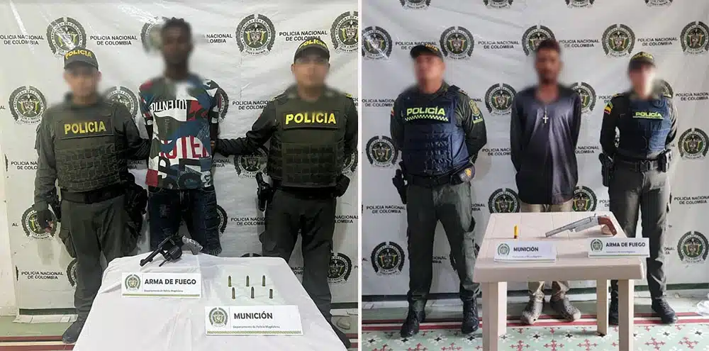 Capturados en El Retén y Fundación Magdalena