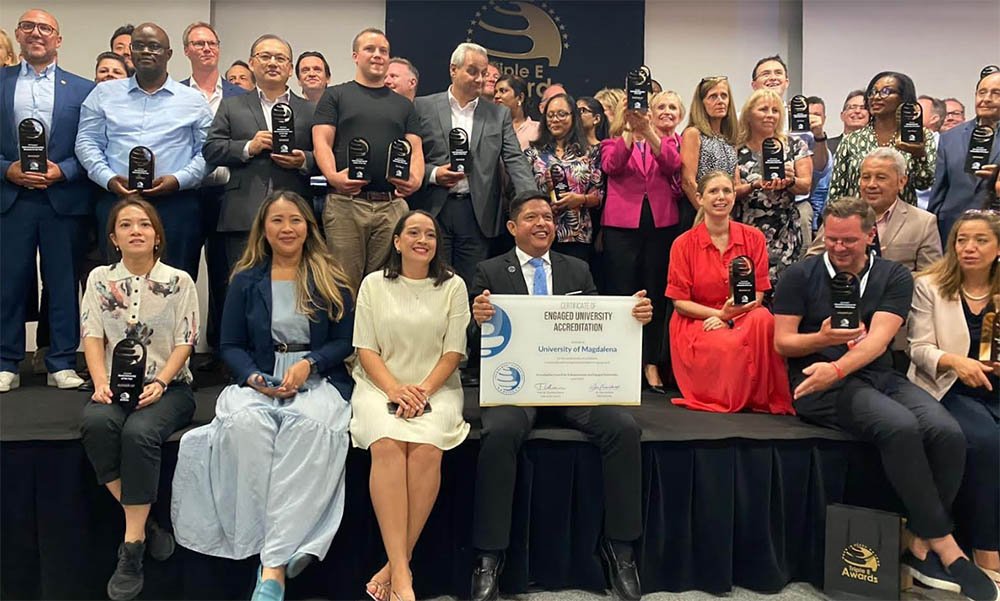 En España, ACEEU entrega a UNIMAGDALENA la acreditación ‘Engaged University’