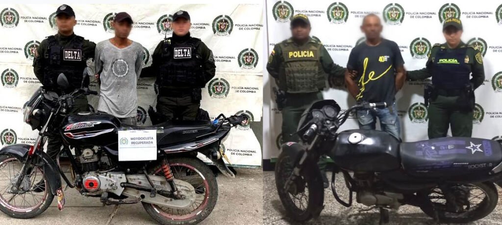 Capturados por receptación y falsedad marcaria