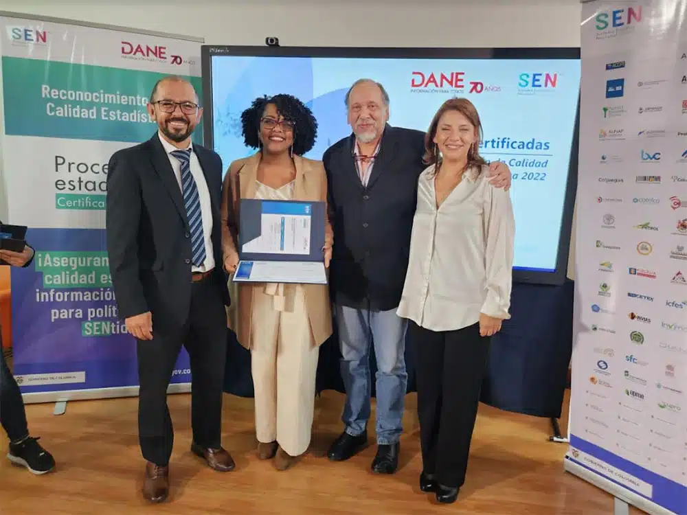 UNIMAGDALENA recibe certificación de calidad estadística por parte del DANE