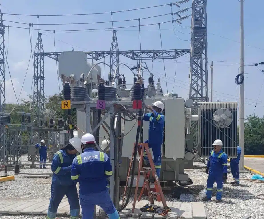 subestación Libertador en Santa Marta