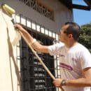 Empleados Drummond y comunidad unidos para mejorar Centro Educativo La Guajirita en el Cesar