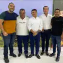 Alcaldes de San Zenón, Algarrobo, Tenerife y Concordia consejo directivo de Corpamag