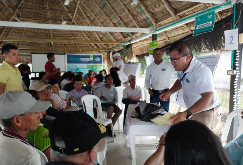 Director de Corpamag acompañó las mesas para la formulación del Plan de Acción