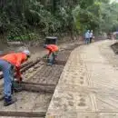 Avanzan en un 32% obras de placa huella que beneficiarán a los cafeteros y comunidad de la Sierra Nevada