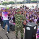 Soldados del Ejército Nacional participaron en la carrera 6K en Santa Rosa del Sur