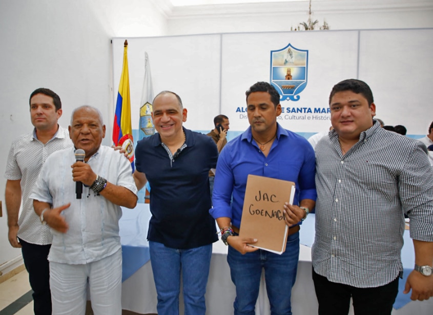 Carlos Pinedo cumplió con los derechos de las juntas de acción comunal