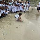 Corpamag realiza jornada educativa con 130 niños Arhuacos en el centro de rescate de fauna marina Corpamag realiza jornada educativa con 130 niños Arhuacos