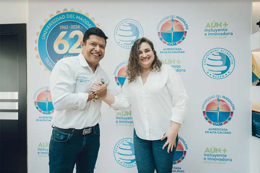 Rector Vera y alcaldesa de Cerro de San Antonio se suman al Talento Magdalena