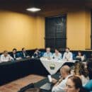 Mesa de trabajo hacia la zona franca de innovación azul