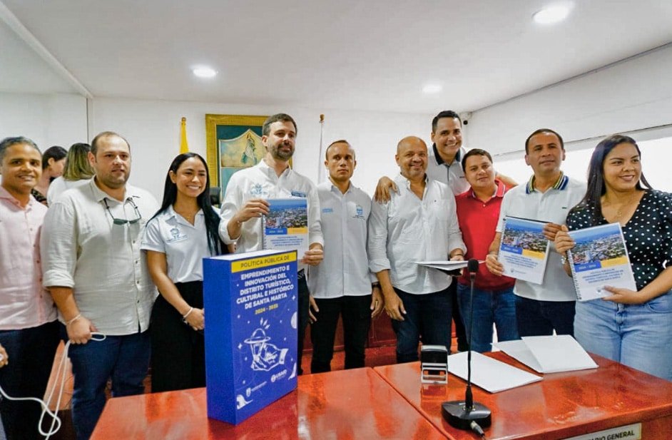 Alcaldía radica primera política pública de Santa Marta de Emprendimiento e Innovación