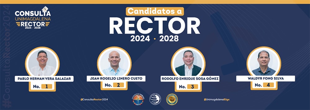 Foros con candidatos a la Rectoría de UNIMAGDALENA