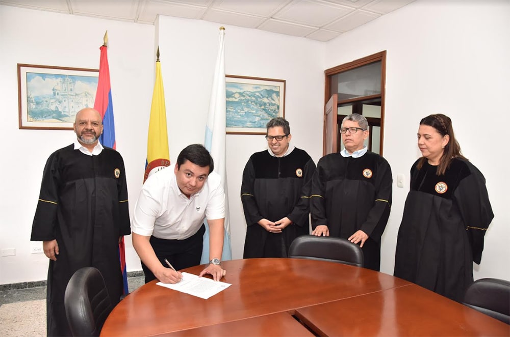 Secretario General de La Sergio asumió como Conjuez