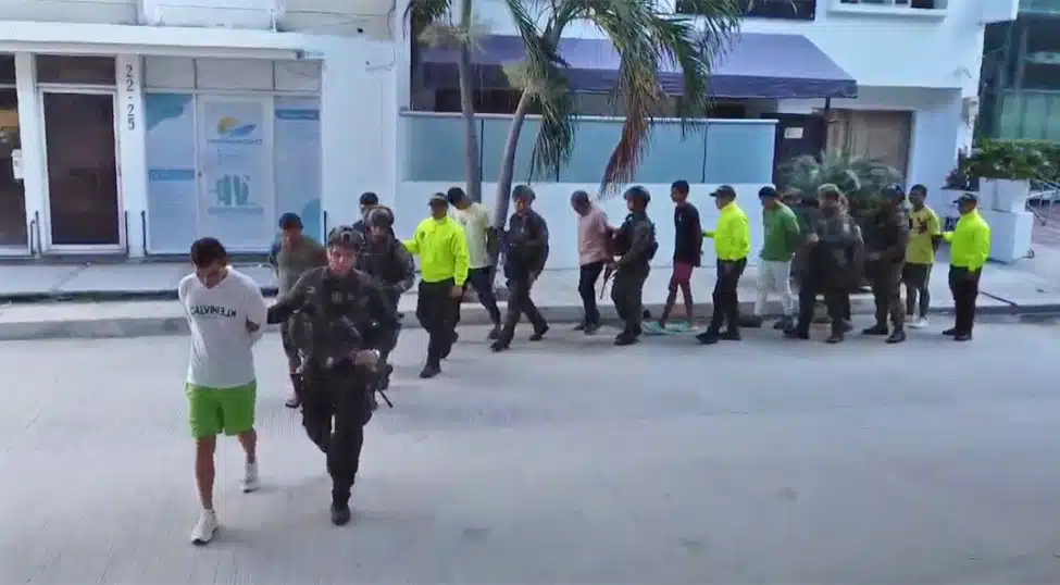 Duro golpe a la criminalidad, capturan a siete miembros de 'Los Pachenca'