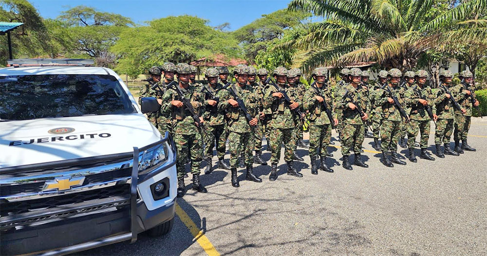 El Ejército Nacional Refuerza la Seguridad en Santa Marta