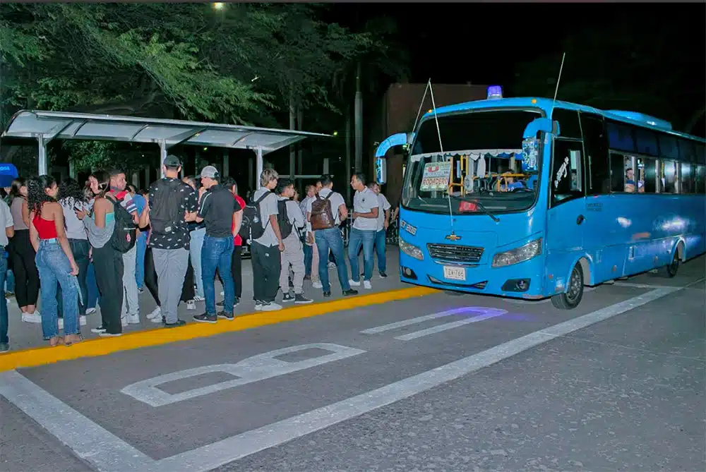 UNIMAGDALENA y SETP habilitan rutas nocturnas para abordar el bus dentro del campus