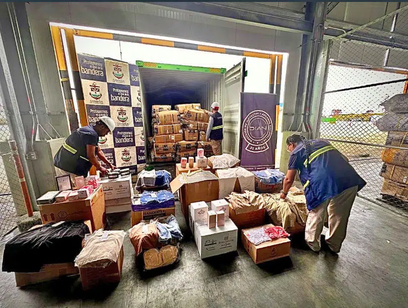 Incautada mercancía de contrabando