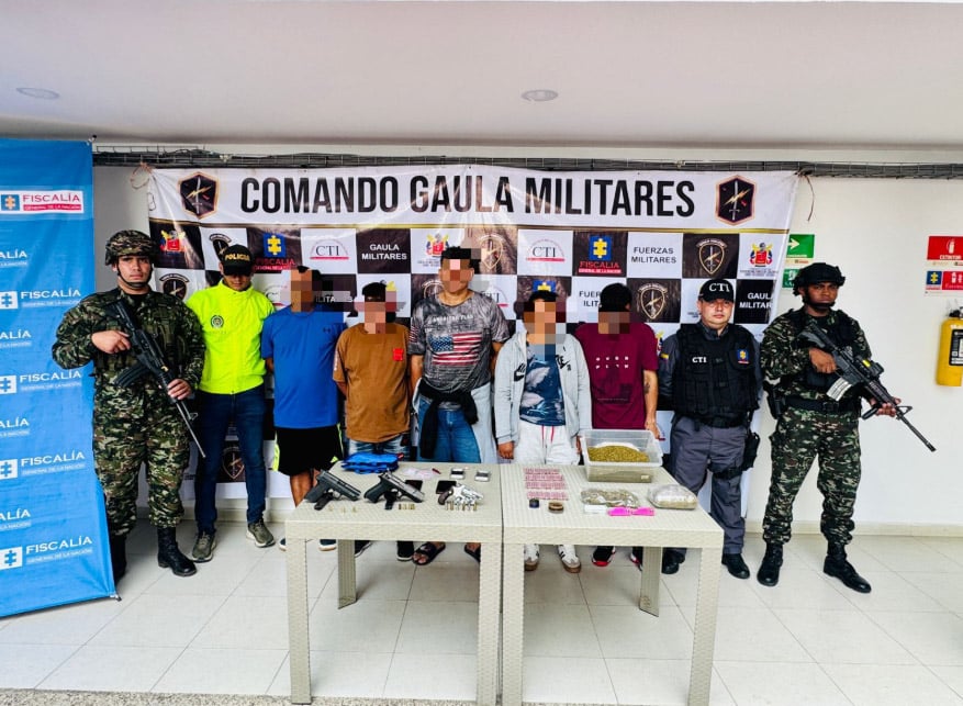 Capturados presuntos integrantes del grupo Autodefensas Conquistadores de la Sierra Nevada