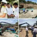 Director de Corpamag supervisa avances finales de la canalización de la Quebrada Japón