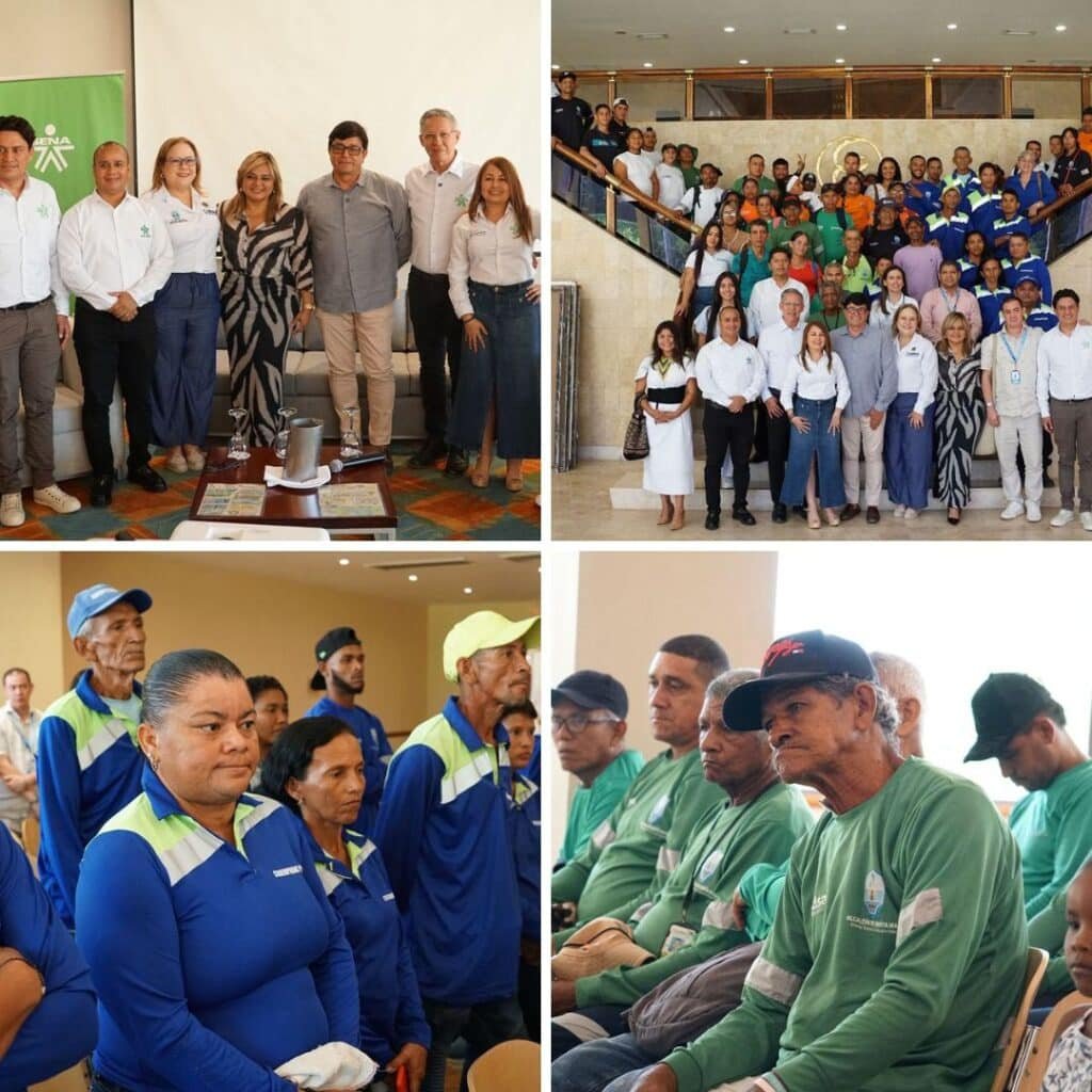 Alcaldía de Santa Marta gestionó con el SENA 500 certificaciones en negocios verdes para recicladores