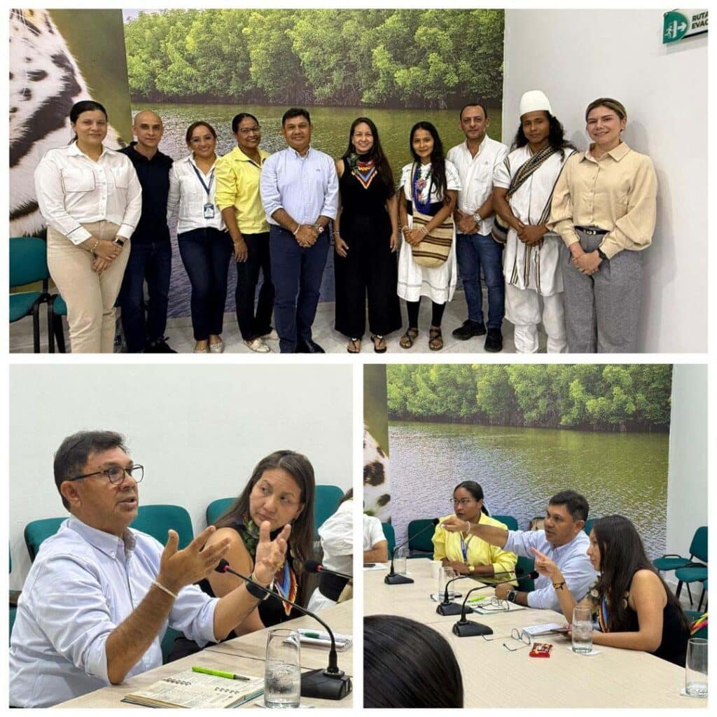 Ministra de Ambiente y director de Corpamag lideran mesa de trabajo