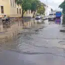 Sistema de alcantarillado opera con alta demanda por fuertes lluvias