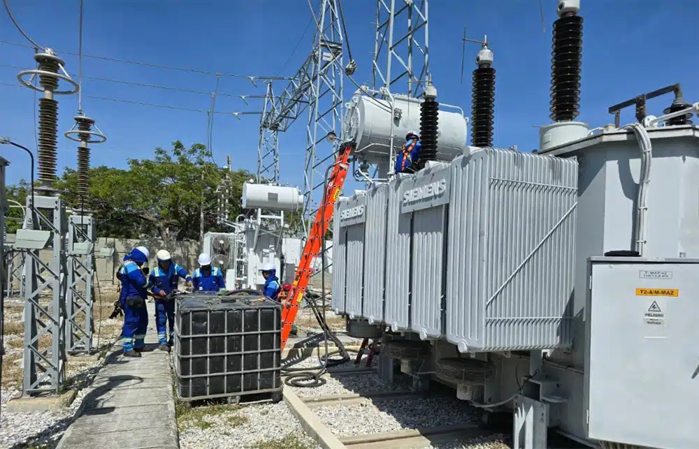 Air-e Intervenida instala nuevo transformador