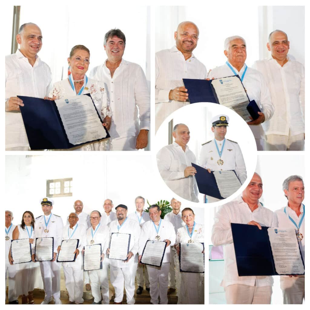 Alcalde Pinedo y directivas del Concejo otorgaron la Gran Cruz de Bastidas