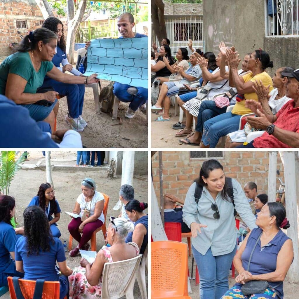 UNIMAGDALENA lleva bienestar a personas mayores