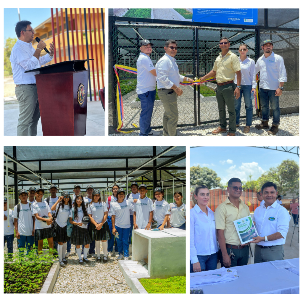 Corpamag entrega megavivero bioclimático a la Institución Educativa San Juan del Còrdoba en Ciénaga, Magdalena 