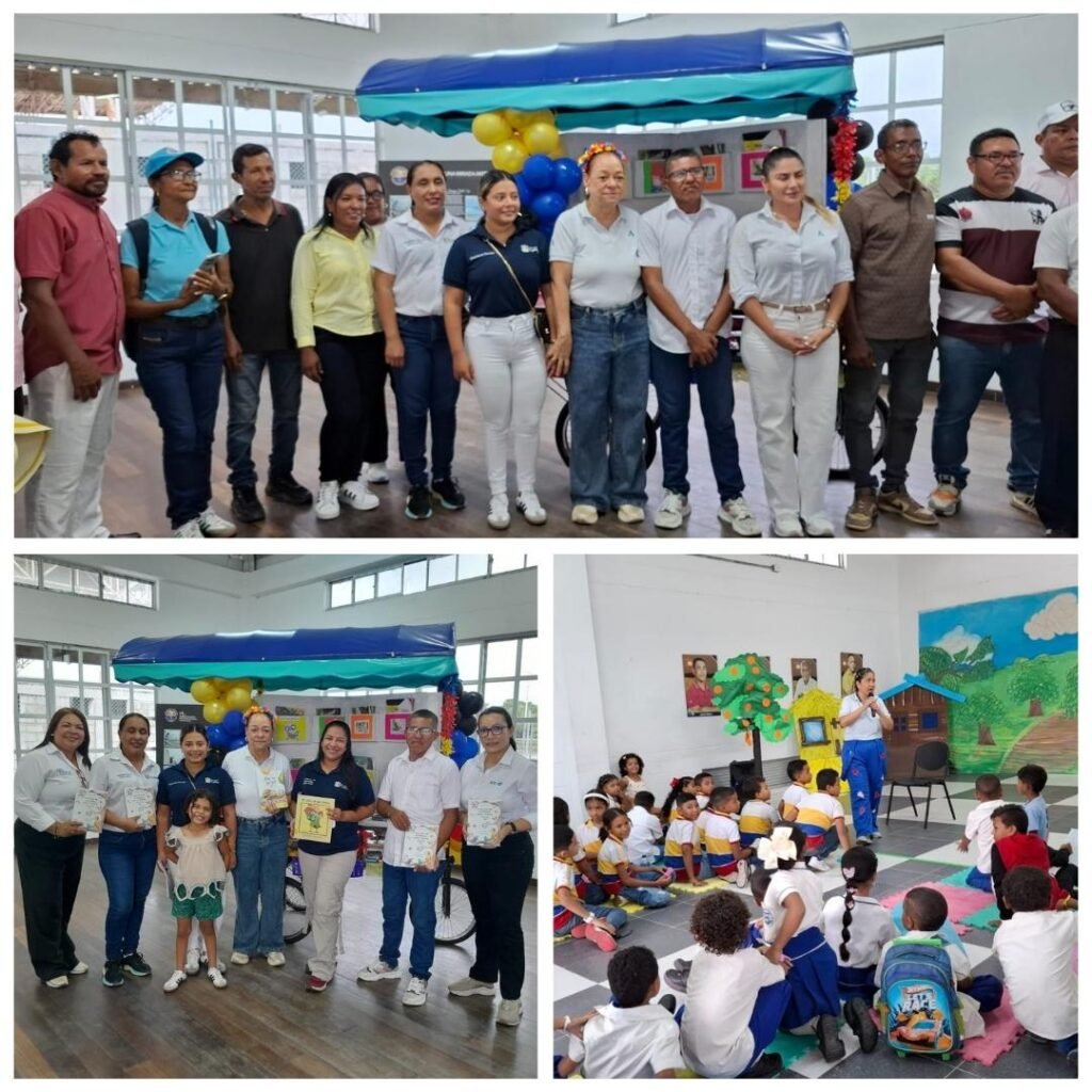 Air-e entregó la Carreta Literaria a la Biblioteca Municipal de Puebloviejo