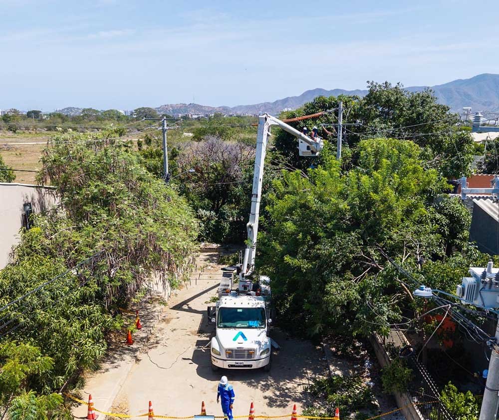 Air-e llevará a cabo trabajos eléctricos en Santa Marta y la zona rural de Bonda