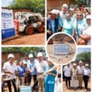 Alcalde Carlos Pinedo Cuello puso primera piedra del Centro Vida del Adulto Mayor en la Localidad 3 Alcalde Pinedo puso primera piedra del Centro Vida del Adulto Mayor Miguel Pinedo Barros