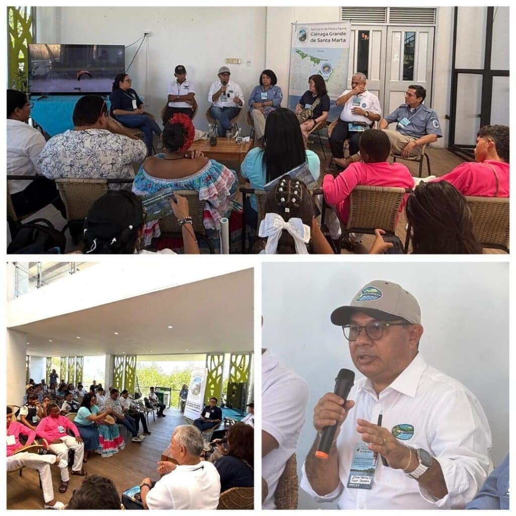 Director de Corpamag participó como panelista en el foro agua y cultura, voces de la Ciénaga Grande de Santa Marta
