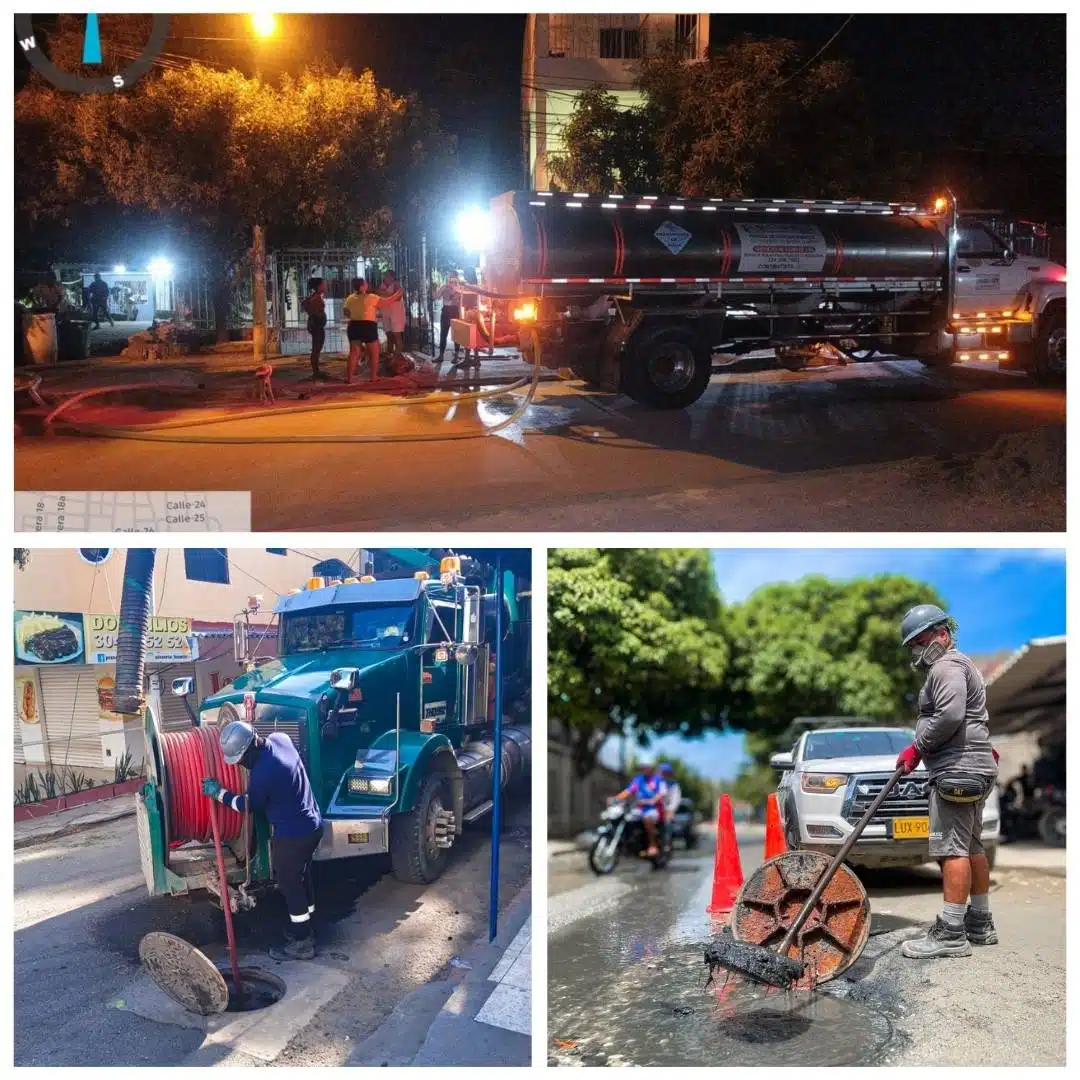 Essmar avanza con más de 480 atenciones en acueducto y alcantarillado para superar la emergencia por lluvias