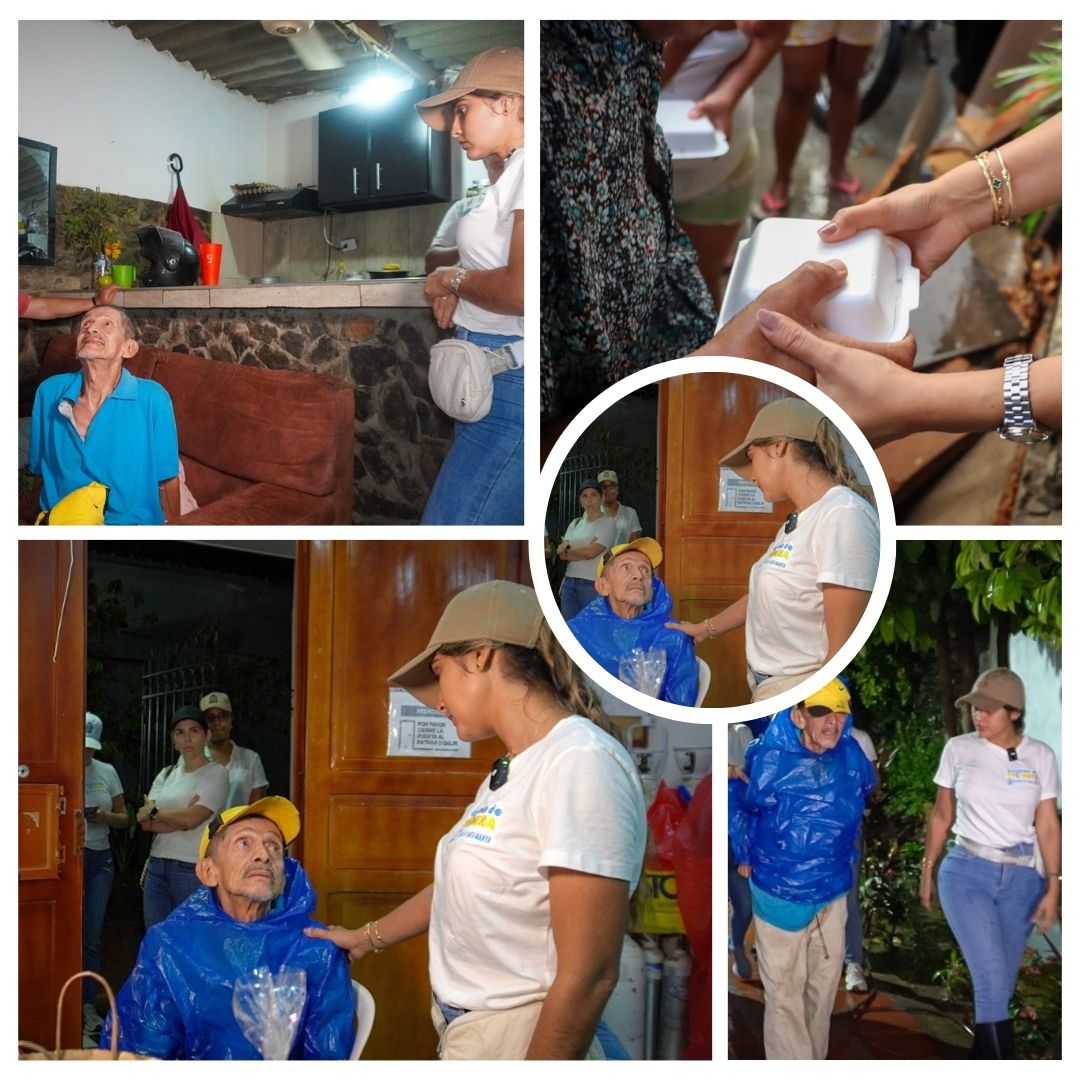 Gestora Social Bleidys Pérez acompaña a comunidades afectadas y articula soluciones en Santa Marta