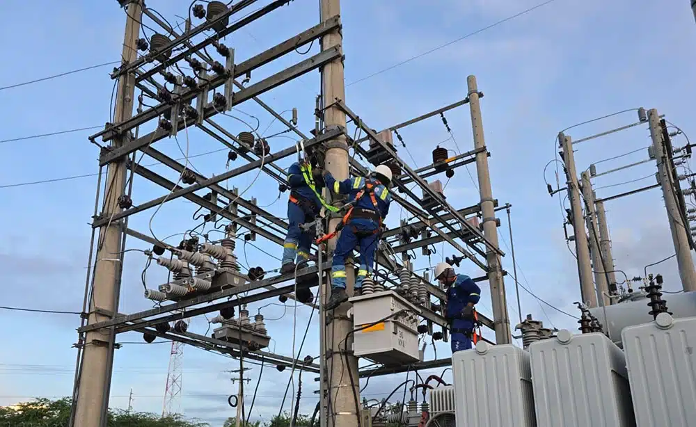 Air-e desarrolla trabajos preventivos en la subestación Zawady